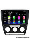 SKODA OCTAVİA ANDROİD 12 MULTİMEDYA CARPLAY 2GB RAM+32GB HDD 2007-2014 NAVİGASYON EKRAN