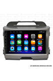 KİA SPORTAGE ANDROİD 12 MULTİMEDYA CARPLAY 2GB RAM+32GB HDD 2010-2015 NAVİGASYON EKRAN