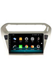 PEUGEOT 301 ANDROİD 13 MULTİMEDYA CARPLAY 4GB RAM+64GB HDD NAVİGASYON EKRAN