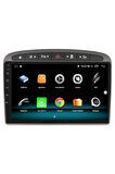 PEUGEOT 408 ANDROİD 13 MULTİMEDYA CARPLAY 4GB RAM+64GB HDD 2007-2013 NAVİGASYON EKRAN