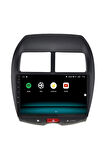 MİTSUBİSHİ ASX Uyumlu ANDROİD 13 MULTİMEDYA CARPLAY 4GB RAM+64GB HDD 2010-2020 NAVİGASYON EKRAN