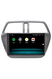 SUZUKI S Uyumlu ANDROİD 13 MULTİMEDYA CARPLAY 4GB RAM+64GB HDD 2013-2020 NAVİGASYON EKRAN
