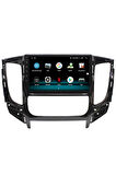 MİTSUBİSHİ L200 Uyumlu ANDROİD 13 MULTİMEDYA CARPLAY 4GB RAM+64GB HDD 2015-2019 NAVİGASYON EKRAN