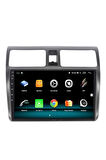 SUZUKI SWIFT ANDROİD 13 MULTİMEDYA CARPLAY 4GB RAM+64GB HDD 2006-2010 NAVİGASYON EKRAN