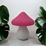 Led Mantar Gece Lambası Pilli, Renkli Ve Dekoratif Işık