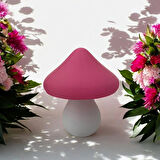 Led Mantar Gece Lambası Pilli, Renkli Ve Dekoratif Işık