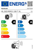 265/40 R21 108T XL Ventus S1 evo3 ev K127E Seal Guard (Sealant), EV-VW (Volkswagen) Oto Yaz Lastiği (Üretim Yılı: 2023)