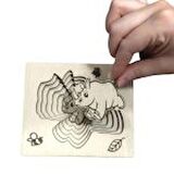 BAK GEL AL Gergedan Macerası Boyutları Keşfediyorum Puzzle Oyunu
