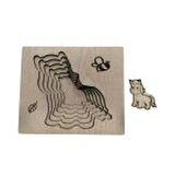 BAK GEL AL At Macerası Boyutları Keşfediyorum Puzzle Oyunu