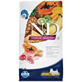 Nd tropical selection köpek 1,5kg mini adult kuzu etli tropikal meyve küçük ırk yetişkin köpek mama