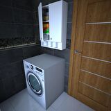 Emkawood Cabi Çok Amaçlı Raflı Banyo Dolabı