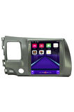 HONDA CİVİC FD6 ANDROİD 10 MULTİMEDYA CARPLAY 2GB RAM+32GB HDD NAVİGASYON TESLA EKRAN