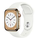 Apple Watch Seri 9 8 7 6 5 4 3 2 Se Ultra 42MM / 44MM / 45MM / 49MM Uyumlu Spor Silikon Kordon ( Saat Değildir )