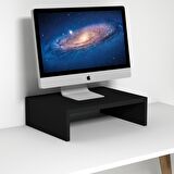 Emkawood Marry40 Siyah Monitör Yükseltici Laptop Standı