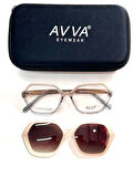 AVVA 6580 C4 POLARİZE KLİPSLİ   KADIN GÜNEŞ GÖZLÜĞÜ