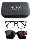 AVVA 6585 C1 POLARİZE KLİPSLİ KADIN GÜNEŞ GÖZLÜĞÜ