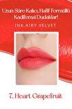 Uzun Süre Kalıcı ve Hafif Formüllü Kadife Bitişli Tint Peripera Ink Airy Velvet (7 Heart Grapefruit)