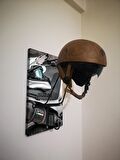 Motosiklet Kask Askısı, Motor Kask Askısı, Bajaj, Gogo, Andes, Ls2, Axxis, Nexx vb GG91