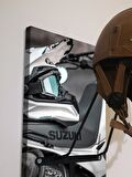 Motosiklet Kask Askısı, Motor Kask Askısı, Bajaj, Gogo, Andes, Ls2, Axxis, Nexx vb GG91