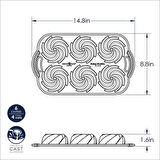 Nordic Ware Heritage Bundtlette Pan 6'lı Kek Kalıbı