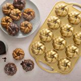 Nordic Ware Braided Mini Bundt Pan Kek Kalıbı