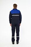 İş Takımı 7/7 Gabardin Kapitoneli Reflektörlü %100 Pamuk XL