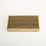 Pawcraft Ahşap Dikdörtgen Tırmalama Kedi Oyuncağı 36,5 cm