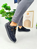Günlük Erkek Sneaker Bağcıklı Dikişli Hafif Rahat Yürüyüş Spor Ayakkabı 013C 
