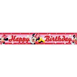 MİNNİE FOLYO HAPPY BİRTHDAY BANNER 4M