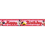 MİNNİE FOLYO HAPPY BİRTHDAY BANNER 4M