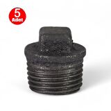 Aletçantam Fittings Döküm Tıpa 1/2 Kör Tapa - 5 Adet