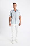 DeFacto Regular Fit Yazlık Polo Yaka Basic Düz Kısa Kollu Gömlek D4497AX24SMTR284