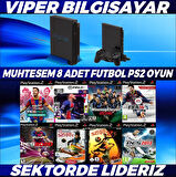 MUHTEŞEM 8 ADET FUTBOL PS2 OYUN [ AÇIKLAMAYI OKUYUNUZ ]