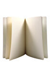 16,5 x 24 cm 40 Yaprak Çizgisiz Sırtı Dikişli Defter Td17P