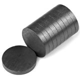 Aletçantam Yuvarlak Mıknatıs 16mm Magnet Manyetik Süs Mıknatısı -25 Adet