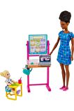 Barbie Kariyer Bebeği Öğretmen Bebek Oyuncak Öğretmen Barbie Bebek