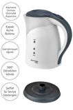 Awox River Su Isıtıcı Kettle Gizli Rezistans 1.7 Lt Beyaz