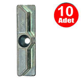 Aletçantam Pvc Pimapen İspanyolet Pencere Kapı Kilit Karşılığı -10 Adet