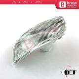 Renault Symbol MK3 Dacia Logan Sandero MK2 261653175R İçin Sol Yan Ayna Sinyali