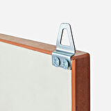 Üçgen Çerçeve Askısı Eğri Bombeli Duvar Tablo Askı Asma Halka Kanca -10 Adet