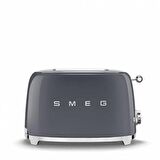 SMEG Barut Gri 2X1 Ekmek Kızartma Makinesi TSF01GREU