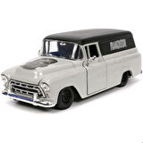 Frankenstein 1957 Chevy Suburban Die-Cast Araba 1:24 Ölçek, 7cm Figürlü