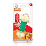Nylabone Ec Double Action Domuz Pastırması Aromalı Köpek Çiğneme Kemiği S