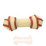 Nylabone Biftek Aromalı Köpek Çiğneme Kemiği L