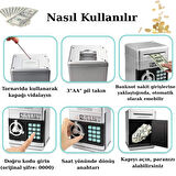Şifreli Dijital Elektronik Kumbara Çocuklar İçin ATM Tipi Mini Kasa Para Tasarruf Kutusu