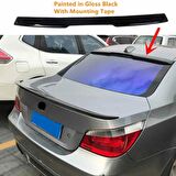 Bmw E60 spoiler boyalı (Pianoblack) 2003-2009 arası