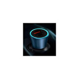 Baseus LED Işıklı Ultra Hızlı Dual Pd U+C 40W Araç Şarjı Araç Çakmaklık Şarjı Typc-E+Usb Girişli
