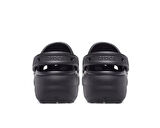 Crocs Classic Platform Clog W Kadın Günlük Terlik 206750-001 Siyah