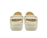 Crocs Classic Platform Clog W Kadın Günlük Terlik 206750-2Y2 Bej