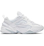 Nike M2K Tekno Lether Unisex White Sneaker Hakiki Deri Beyaz Spor Ayakkabı AO